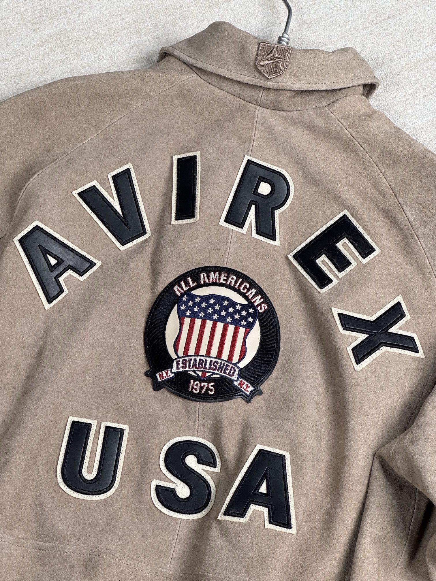 Avirex SUEDE ICON JACKET Size US M / EU 48-50 / 2 - 2 Thumbnail