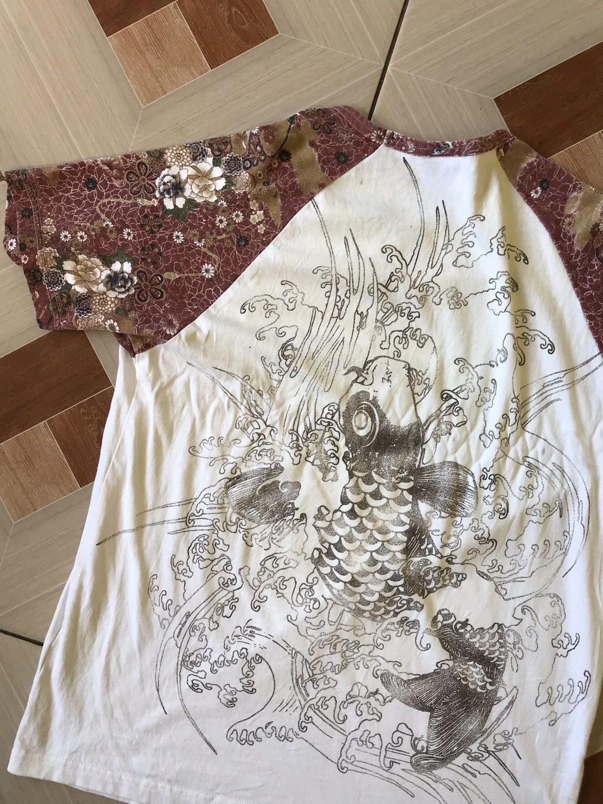 Japanese Brand × Vintage Vintage Cure All Sukajan Tee Size US L / EU 52-54 / 3 - 5 Thumbnail