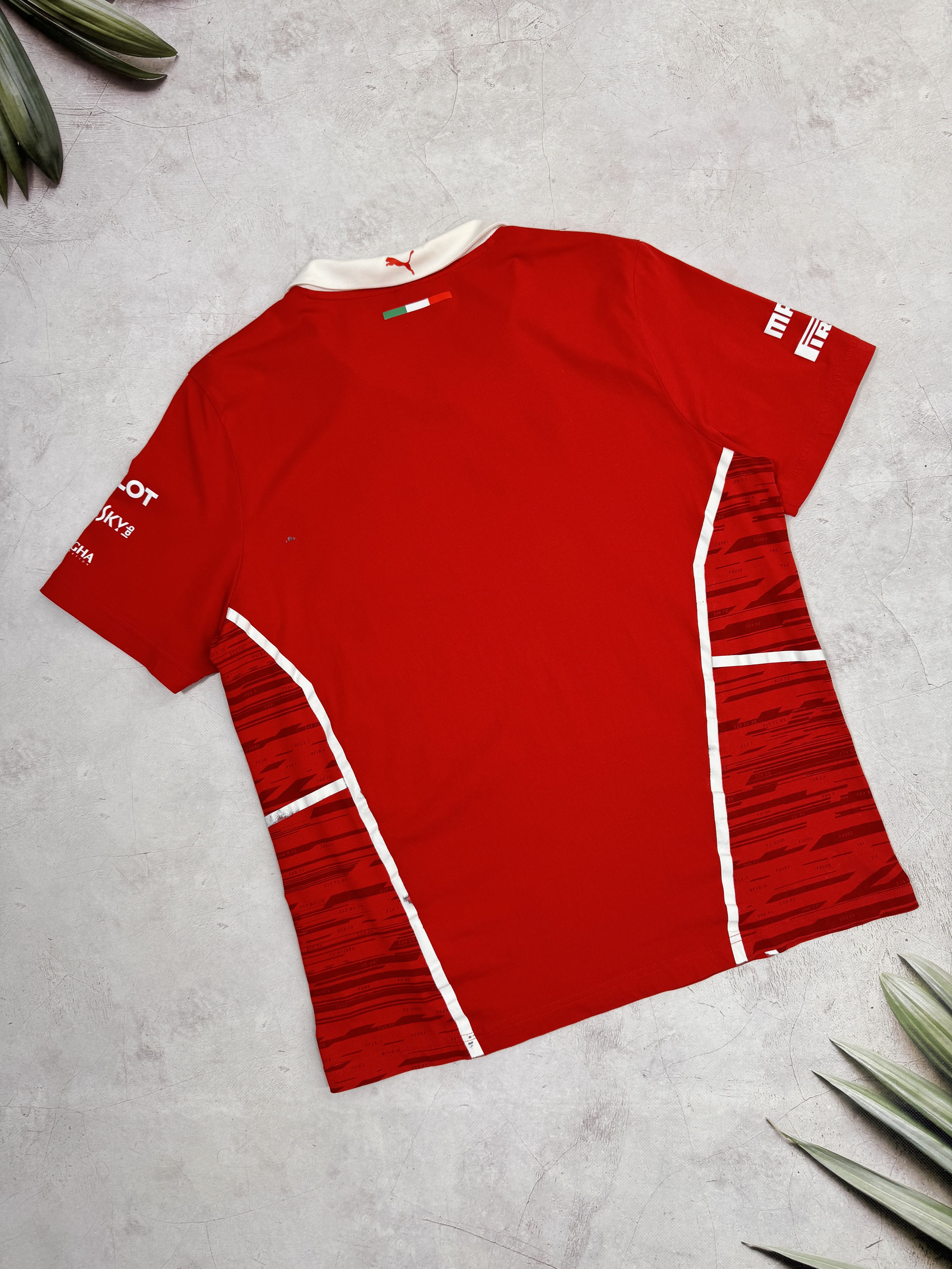 Ferrari × Formula 1 × Puma Puma & Scuderia Ferrari Polo T-Shirt Santander Pirelli F1 Size US L / EU 52-54 / 3 - 14 Thumbnail