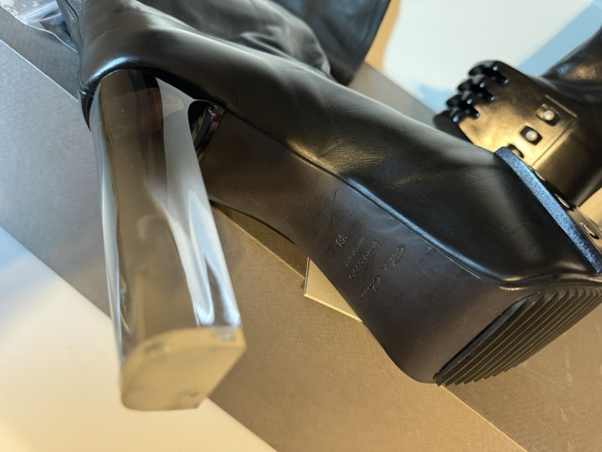 Rick Owens Rick Owens Thigh High Platform Boots OTK, Size 8/38 NWB Size US 8 / IT 38 - 9 Thumbnail