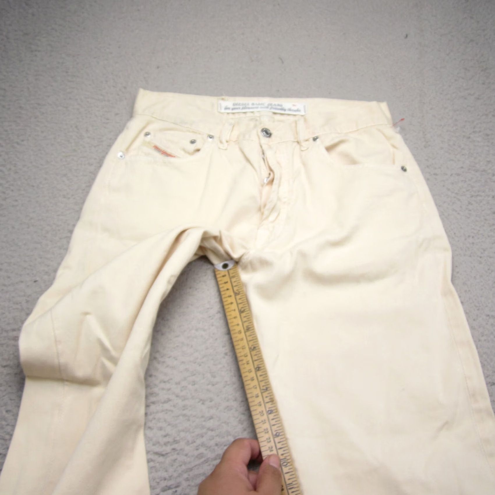 Diesel Diesel Jeans Men 31 Brown Bootcut Denim Designer Preppy Faded Size US 31 - 5 Thumbnail