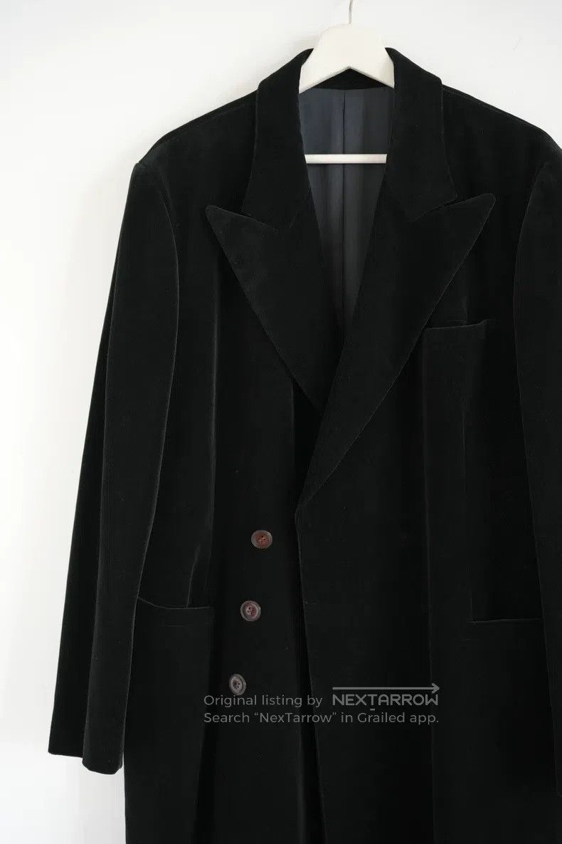 Jean Paul Gaultier Jean Paul Gaultier Velvet Slant Front Coat Size US M / EU 48-50 / 2 - 5 Thumbnail