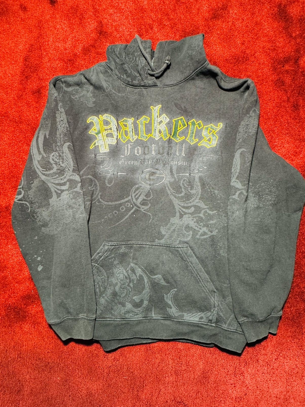 NFL × Vintage Reebok Green Bay Packers Hoodie Sweatshirt XXL 2XL Vintage Size US XXL / EU 58 / 5 - 1 Thumbnail