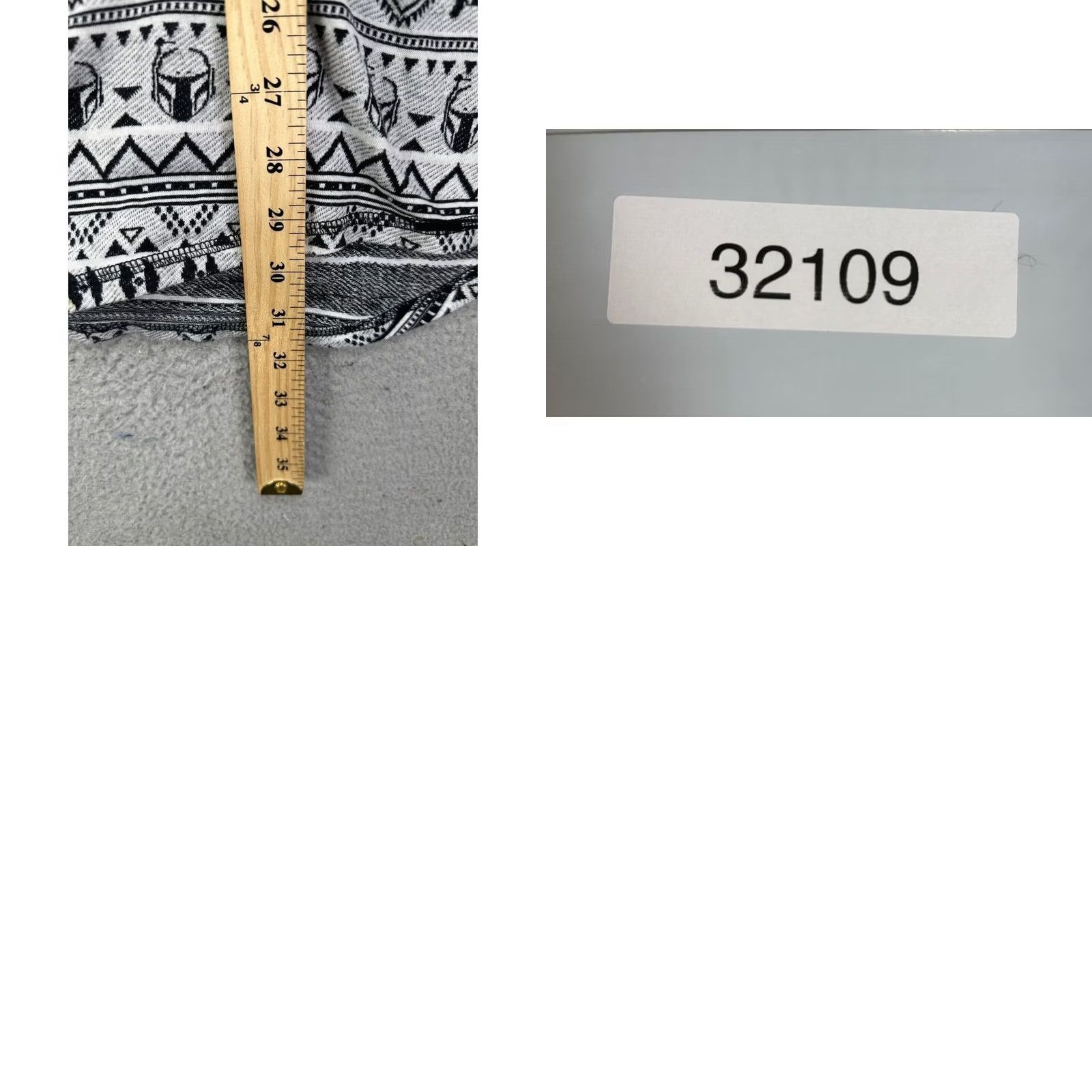 Star Wars Star Wars Shirt Adult XL Black Boba Fett Henley 3 Quarter Sleeve Mens Size US XL / EU 56 / 4 - 8 Thumbnail