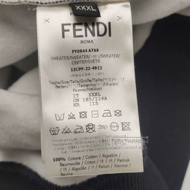 Fendi Fendi size 3XL Cotton Contrast Color Double F Pattern Round Size US XS / EU 42 / 0 - 7 Thumbnail