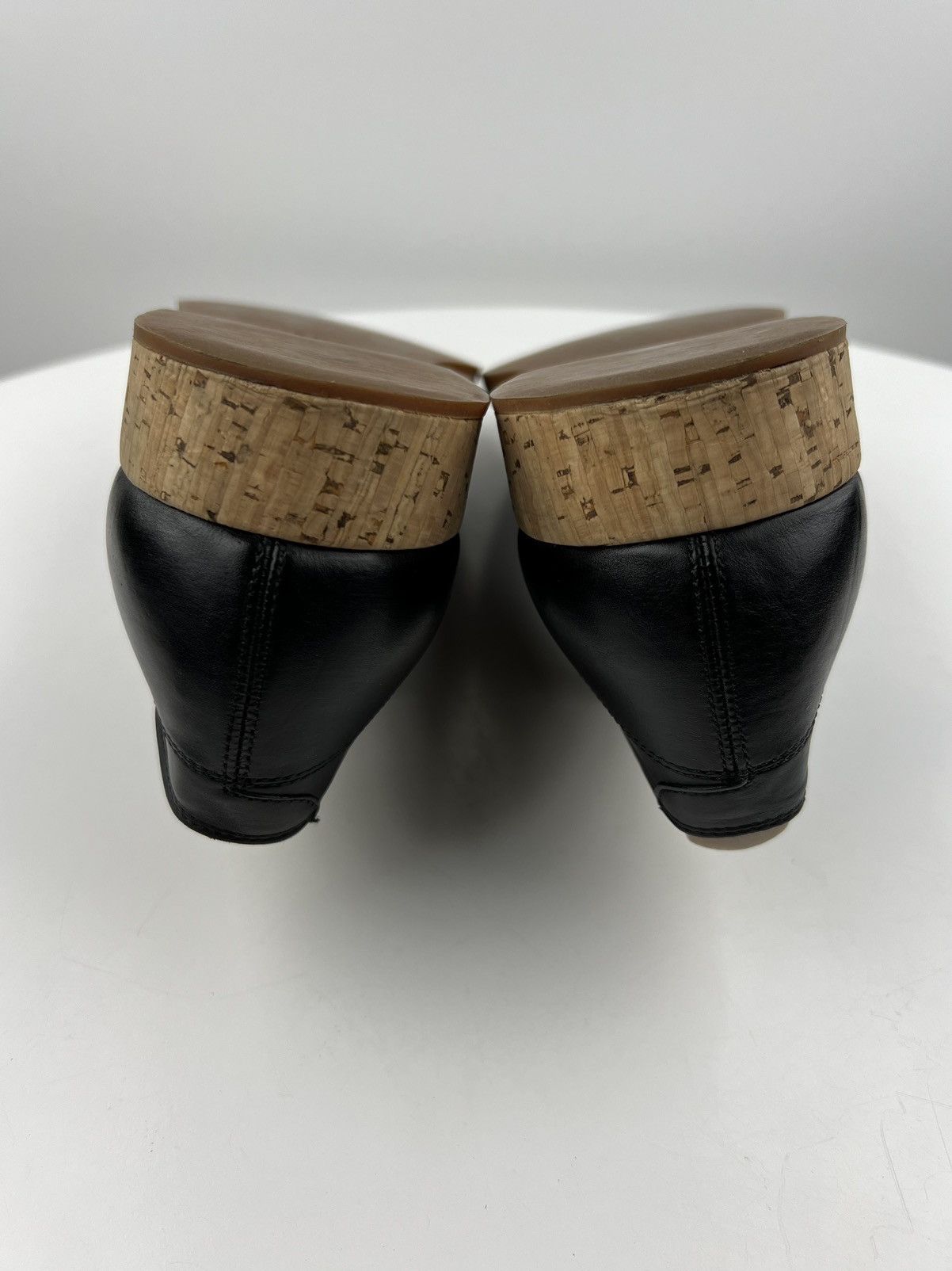 Givenchy GIVENCHY Oxfords Leather Shoes Lace Up Cork Soles Black Mens Size US 8 / EU 41 - 9 Thumbnail