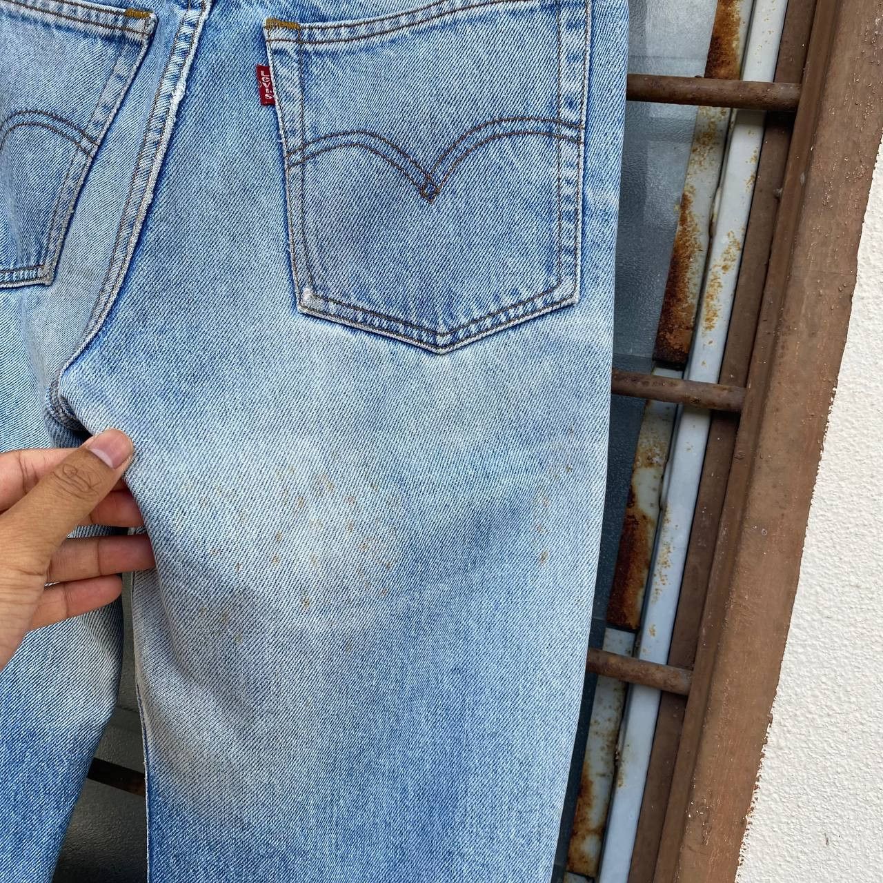 Levi's × Vintage VINTAGE LEVIS 1990S STONEWASH DENIM Size US 28 / EU 44 - 7 Thumbnail