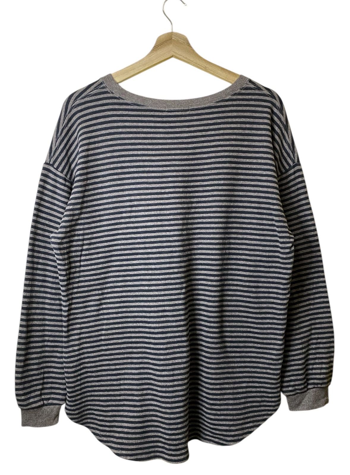 Other Niko And ... Stripes Tshirt Long Sleeve Crewneck Size L / US 10 / IT 46 - 2 Thumbnail