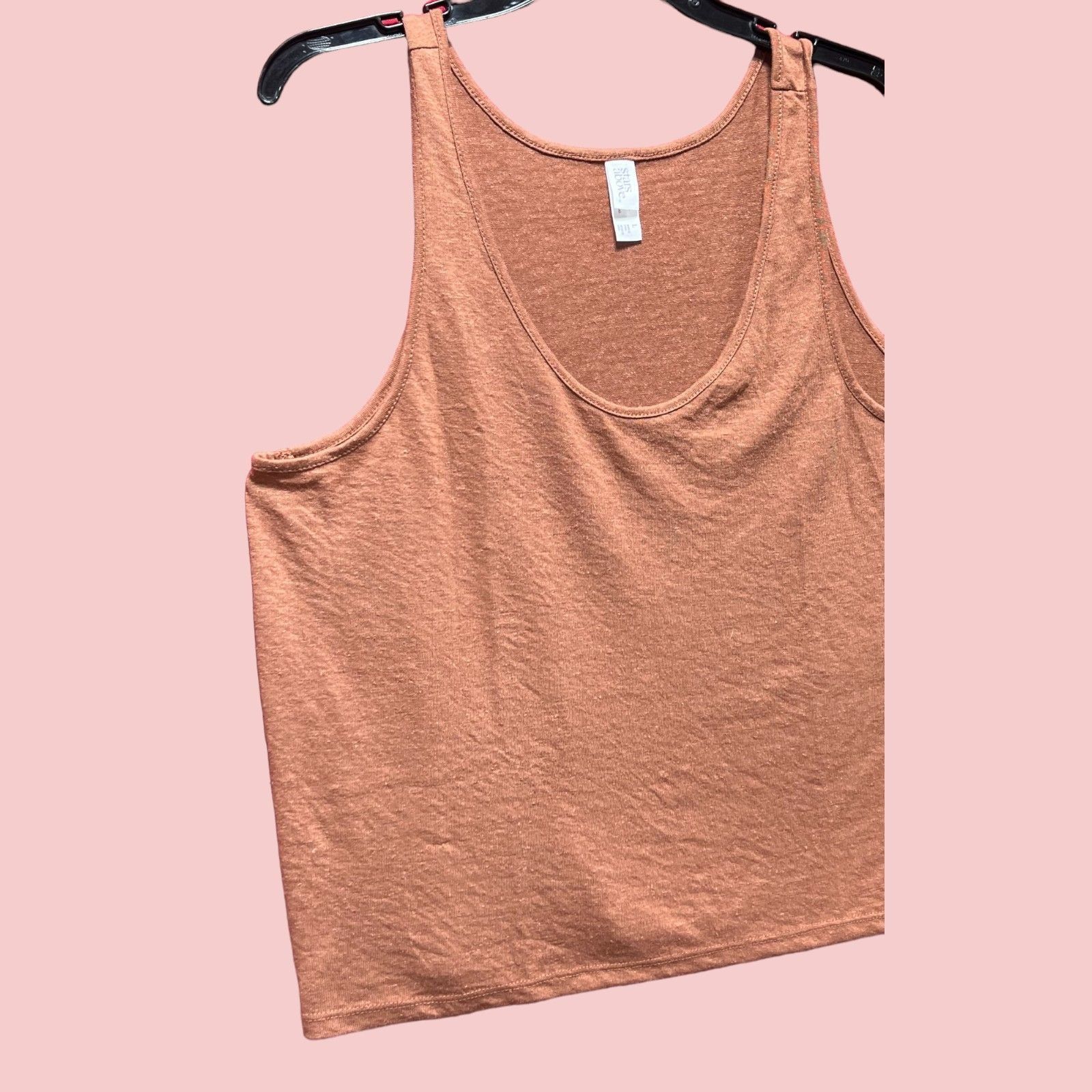 Other Stra Above - Women's Slot Knit Tank Top - Brown - Large Size L / US 10 / IT 46 - 14 Thumbnail