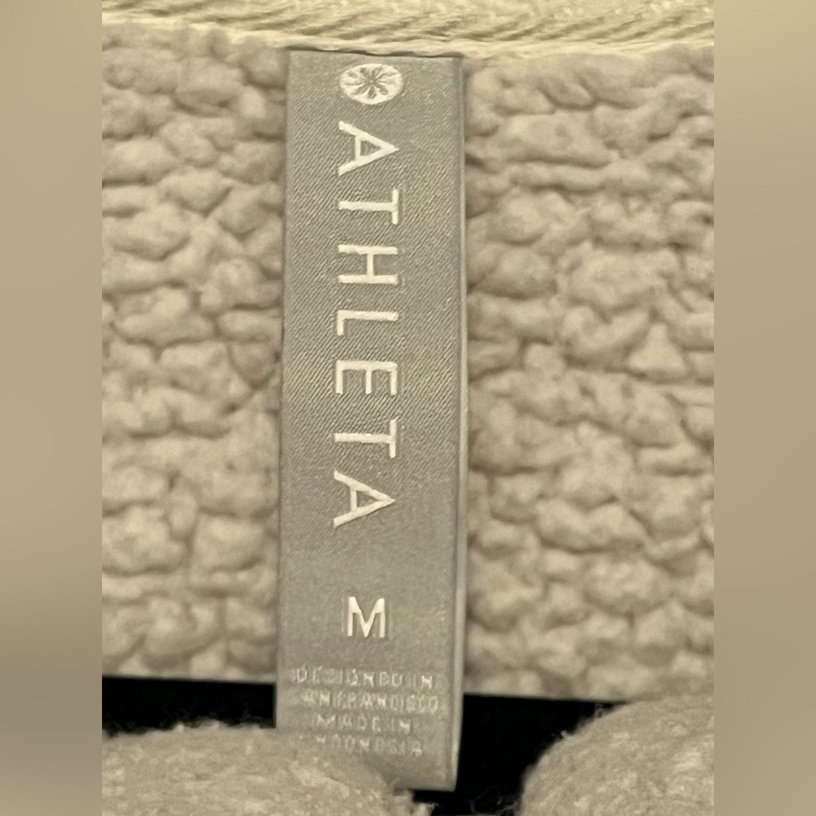 Athleta Athleta Talus Sweatshirt Cream Fleece Sherpa Half Zip Size M / US 6-8 / IT 42-44 - 7 Thumbnail