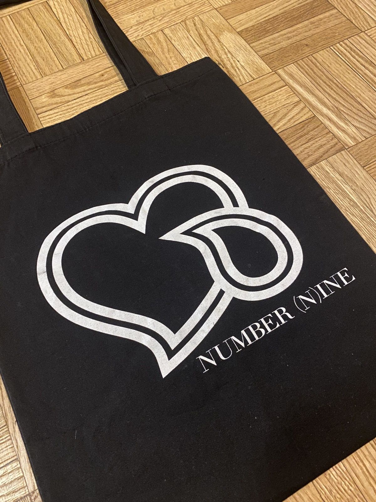 Number (N)ine Number Nine Crying Heart Tote Bag | Grailed