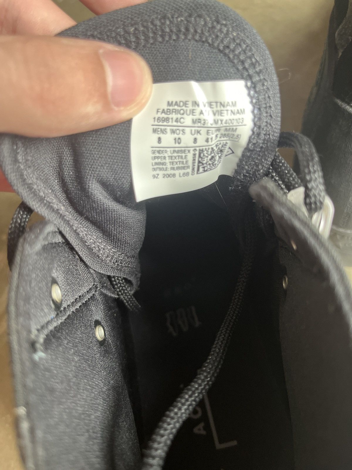 Converse × Samuel Ross ACW hightop converse Size US 8 / EU 41 - 4 Thumbnail