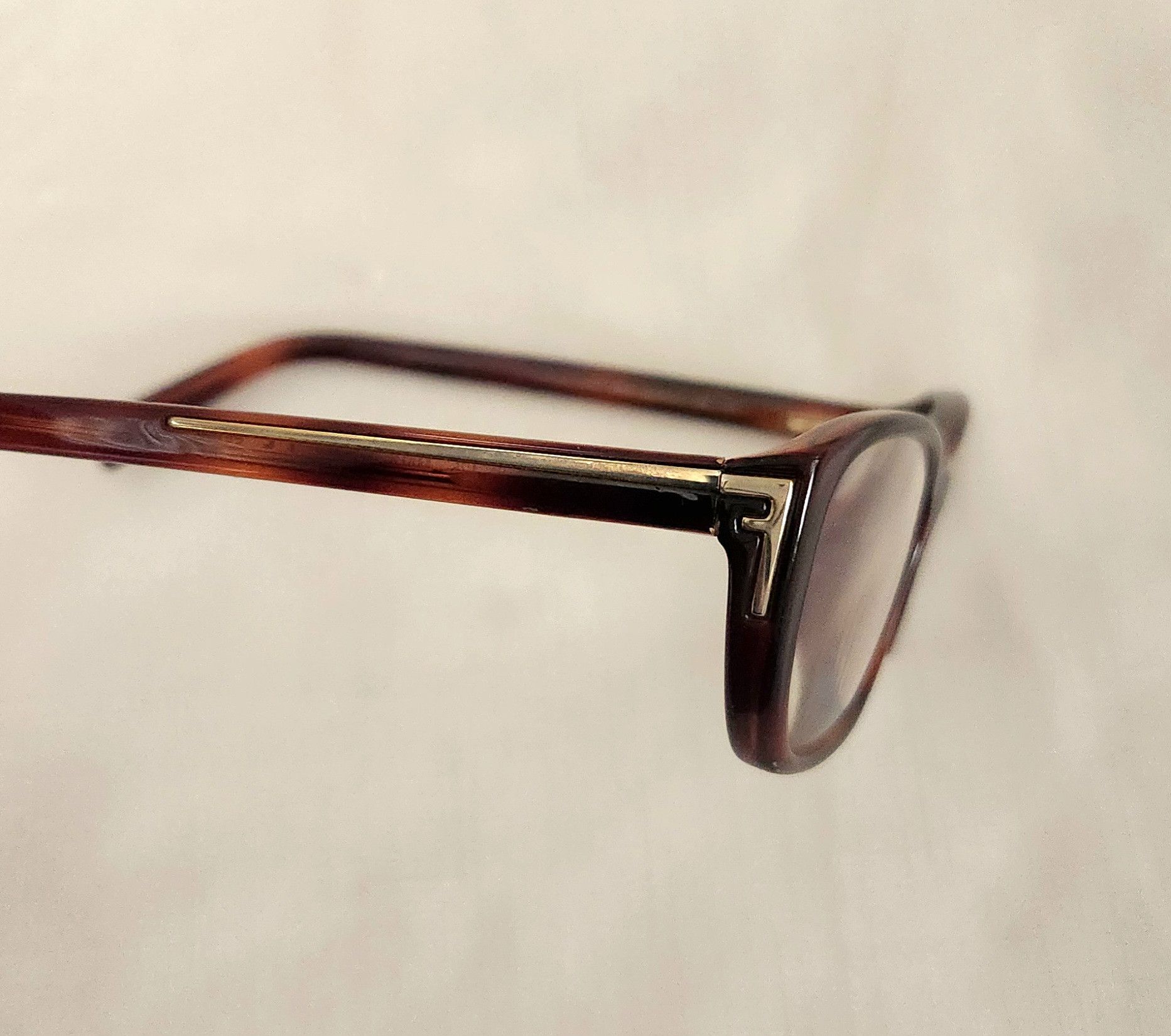 Designer × Fendi Fendi Eyeglasses Frame Model F977 Tortoise 54-14-135 Size ONE SIZE - 8 Thumbnail