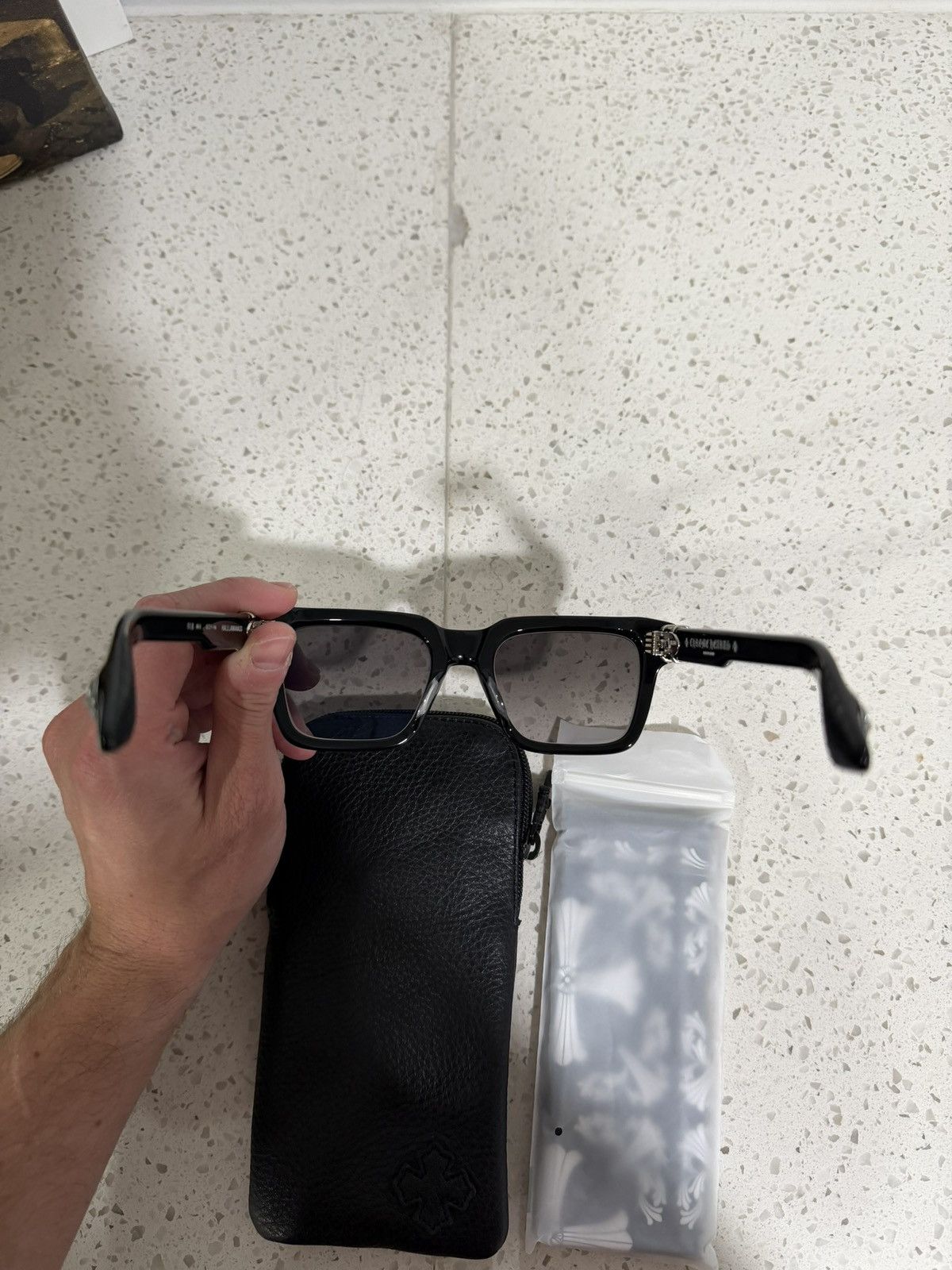 Chrome Hearts Chrome Hearts HALLLAMANASS Sunglasses Size ONE SIZE - 6 Thumbnail