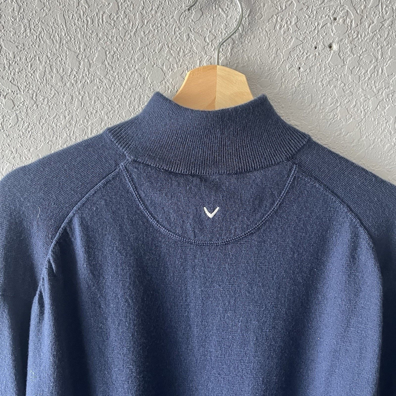 Callaway Navy Blue Callaway Golf Pullover Quarter zip Sweater Men’s Size US XL / EU 56 / 4 - 7 Thumbnail