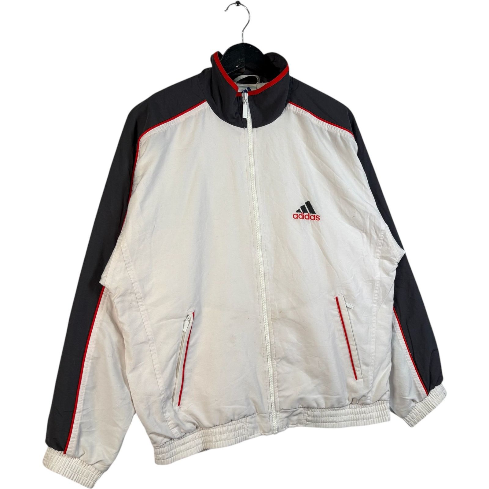 Adidas Vintage Adidas Full Zip Sweatshirt XXL Size US XXL / EU 58 / 5 - 4 Thumbnail