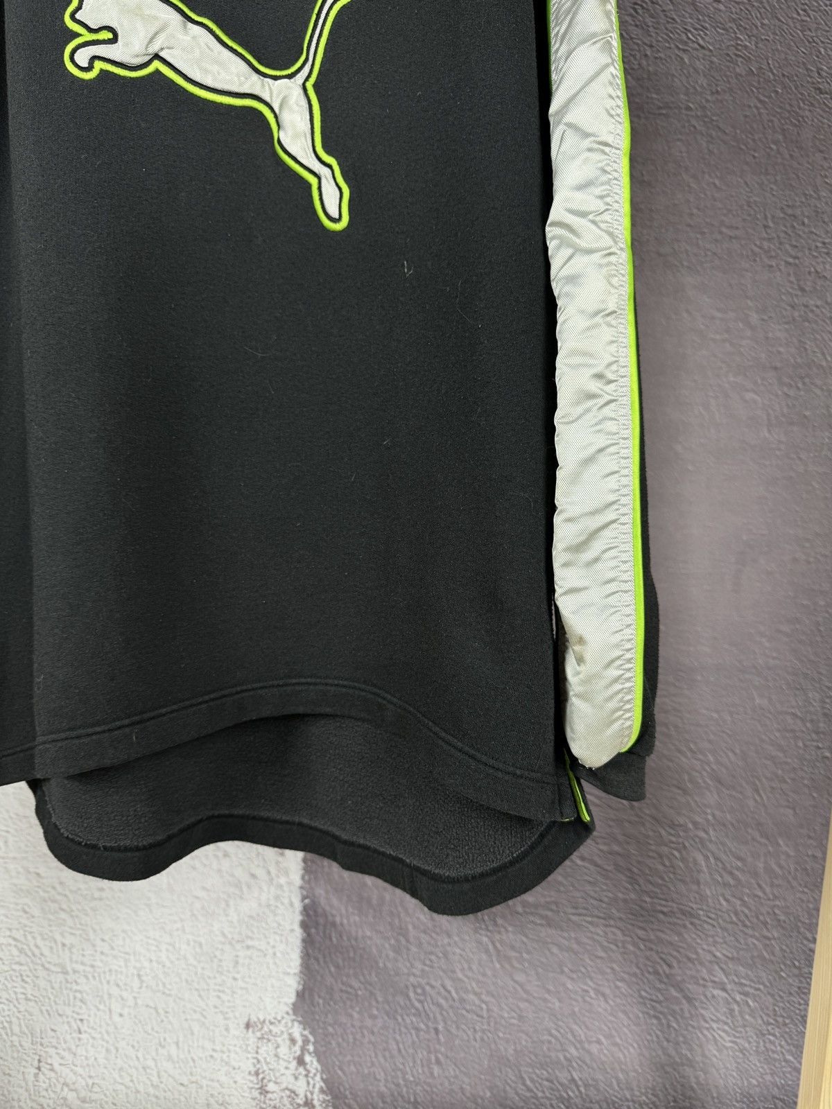 Puma Puma vintage 90s big logo stripes sweatshirt Size US XL / EU 56 / 4 - 6 Thumbnail