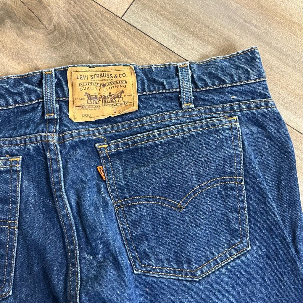 Levi's Vintage Levi 506 Blue Denim Casual Jeans Men 38x30 Size US 38 / EU 54 - 8 Thumbnail