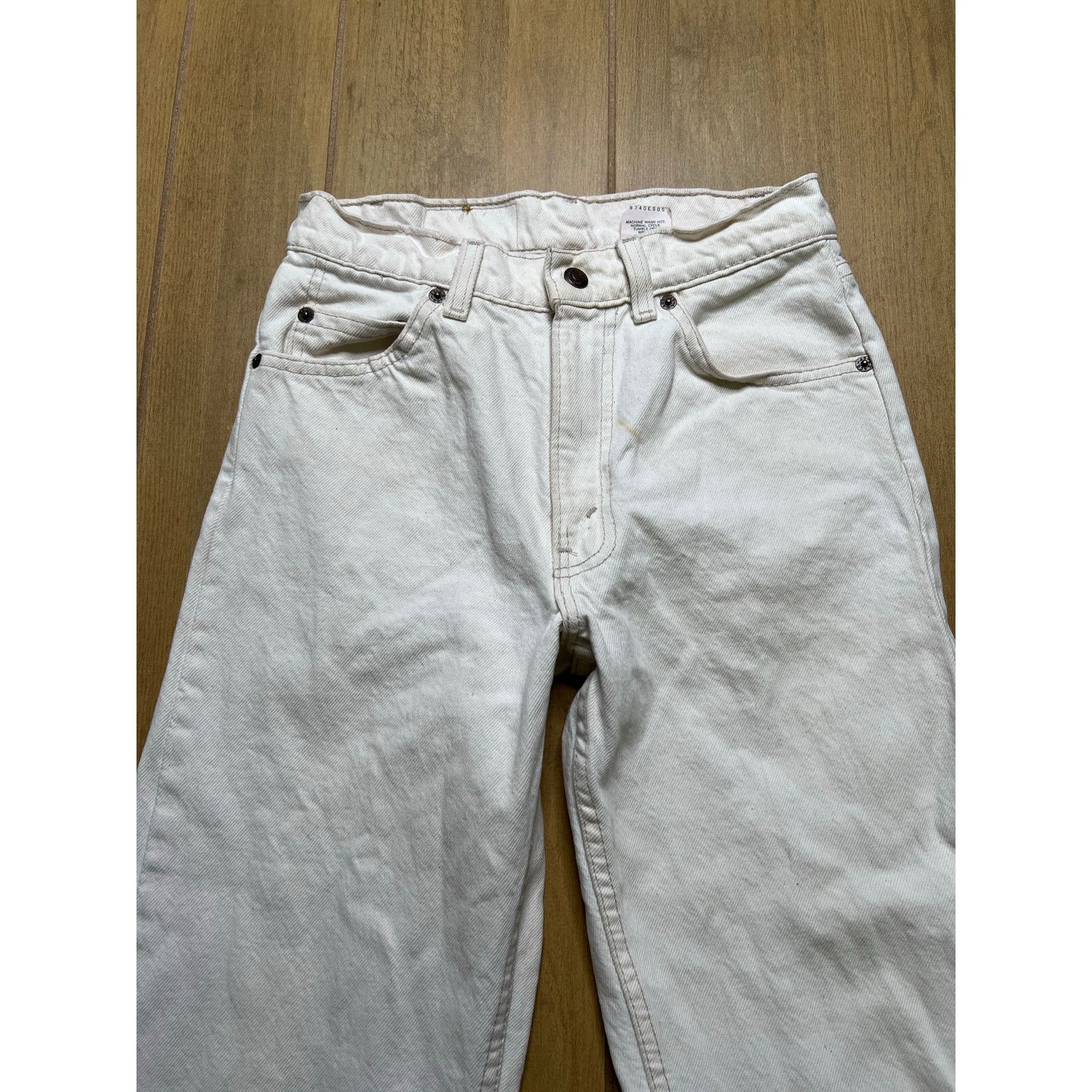 Levi's Vintage Levi’s 90s 560 Loose Fit Jeans Youth 14 USA 26x25 Size 26" / US 2 / IT 38 - 4 Thumbnail