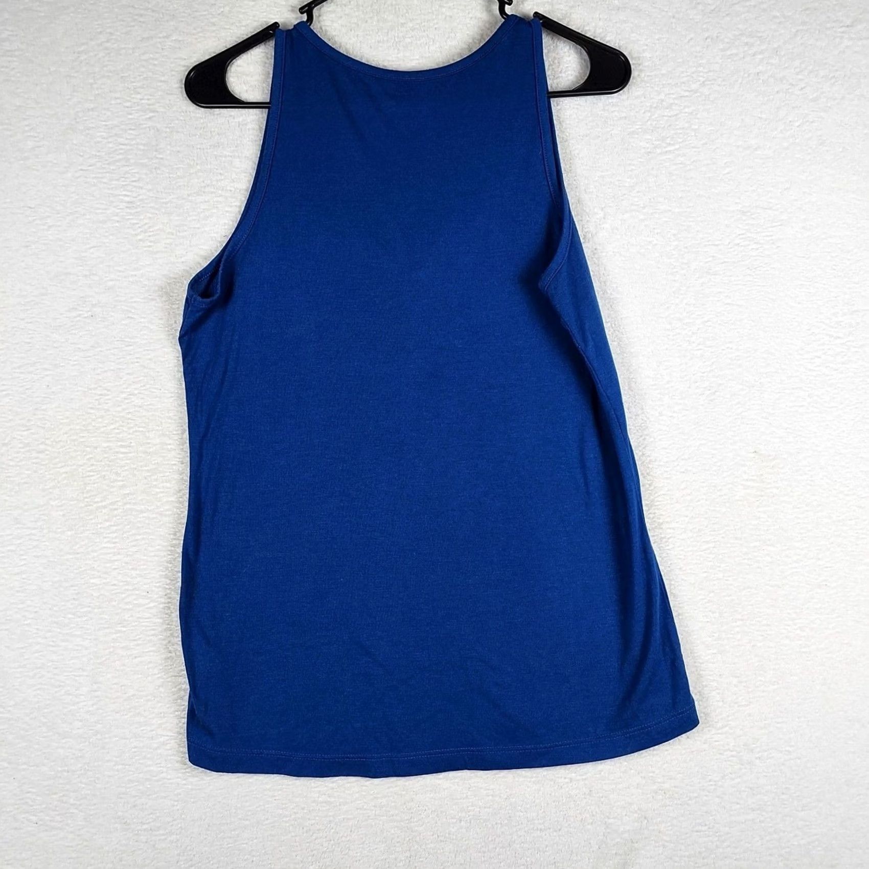 Vintage Campus Lifestyle Chicago Cubs Womens Tank Top L Blue Sleeveless Round Neck Cotton Casual Apparel Womens Cubs Fans Size L / US 10 / IT 46 - 7 Thumbnail