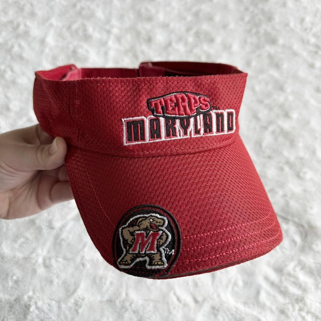 Colosseum Athletics Vintage University of Maryland Hat Visor Adult OS Terps UMD Size ONE SIZE - 1 Thumbnail