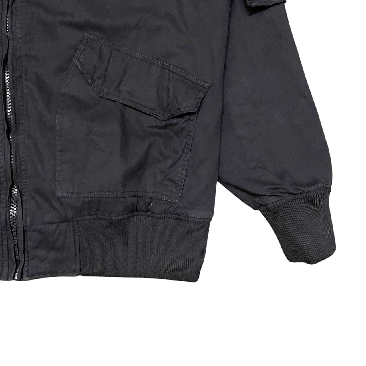 Japanese Brand Vintage H.T.NIAO Airborne Bomber Jacket Size US XL / EU 56 / 4 - 4 Thumbnail