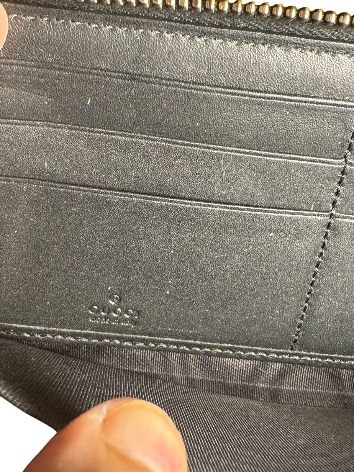 Gucci Gucci GG Supreme continental zip around wallet NWOT Size ONE SIZE - 13 Thumbnail