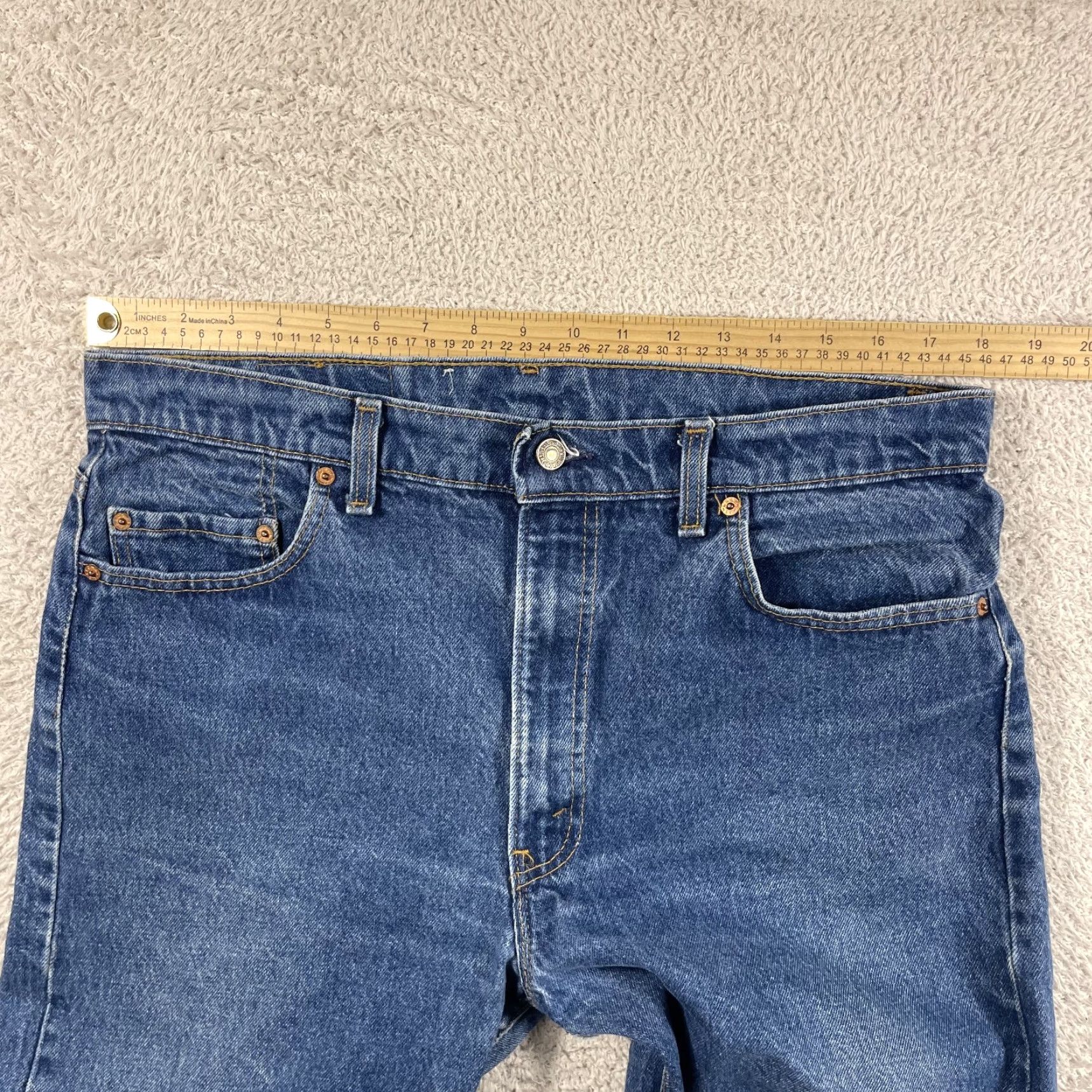 Levi's VINTAGE Levi's 505 Jeans Mens 36x30 Blue Faded 80s 90s USA Straight Leg Regular Mens Size US 36 / EU 52 - 5 Thumbnail