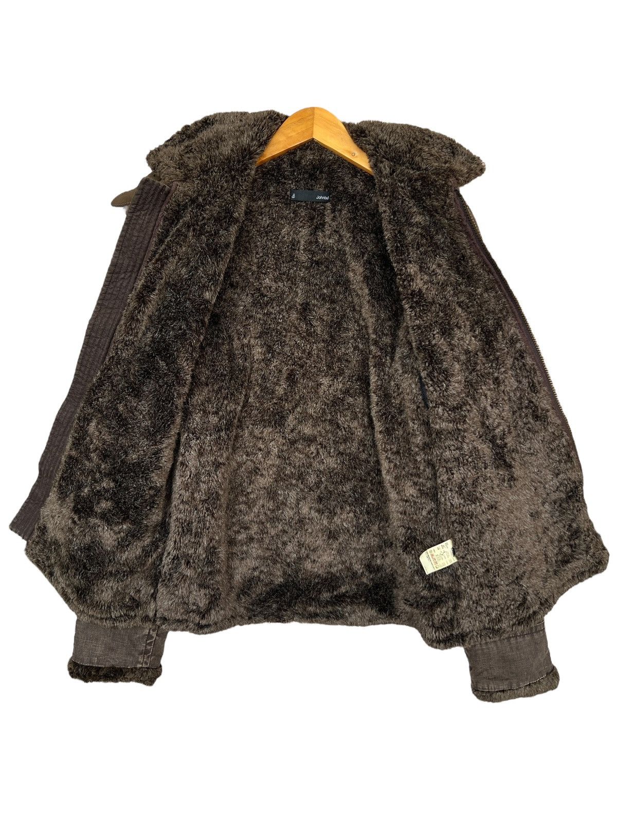 Johnbull Johnbull Alpaca Fur Canvas Sunfaded Brown Jacket Size US M / EU 48-50 / 2 - 5 Thumbnail