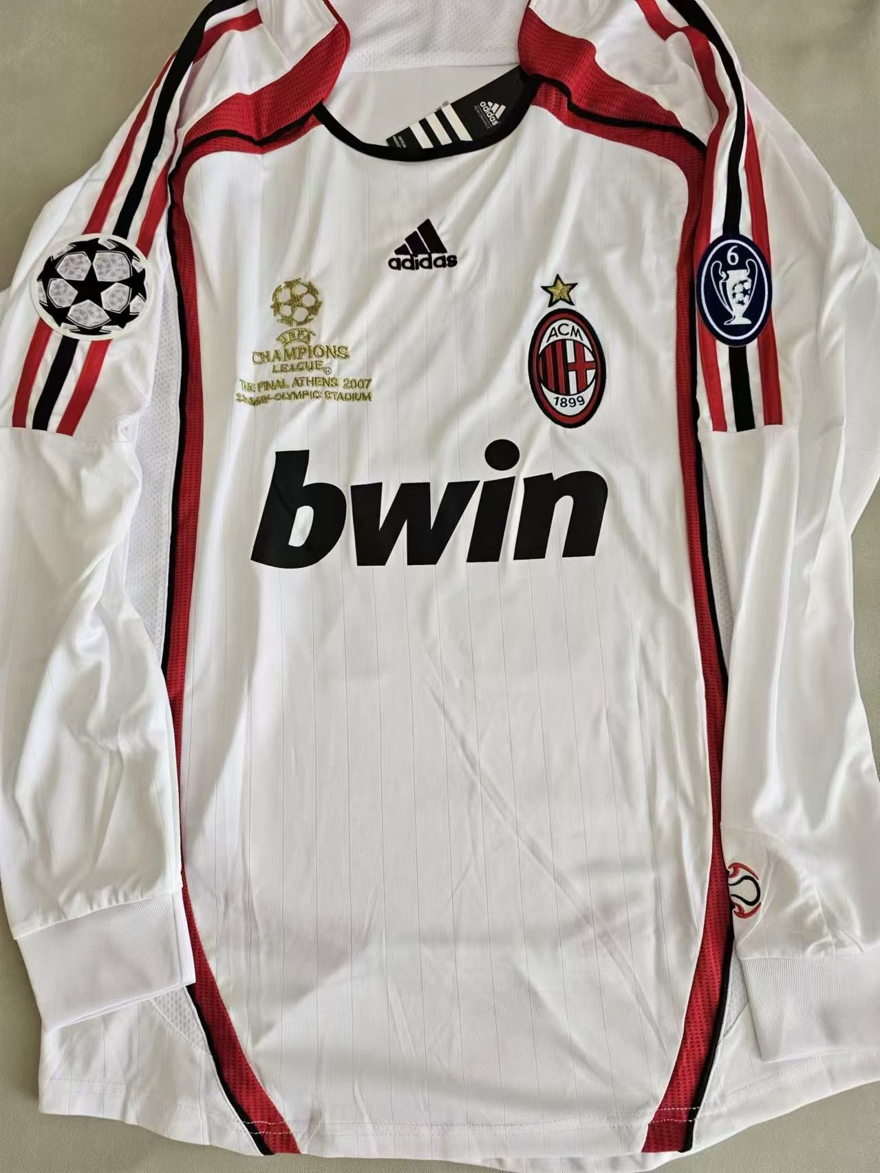 Other 2006 07 AC Milan #21 Andrea Pirlo Jersey Size US XL / EU 56 / 4 - 2 Thumbnail