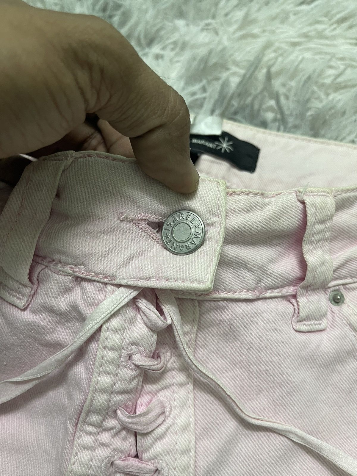 Isabel Marant ISABEL MARANT DENIM SHORT PANT CHOPPED BOTTOM Size 27" / US 4 / IT 40 - 7 Thumbnail