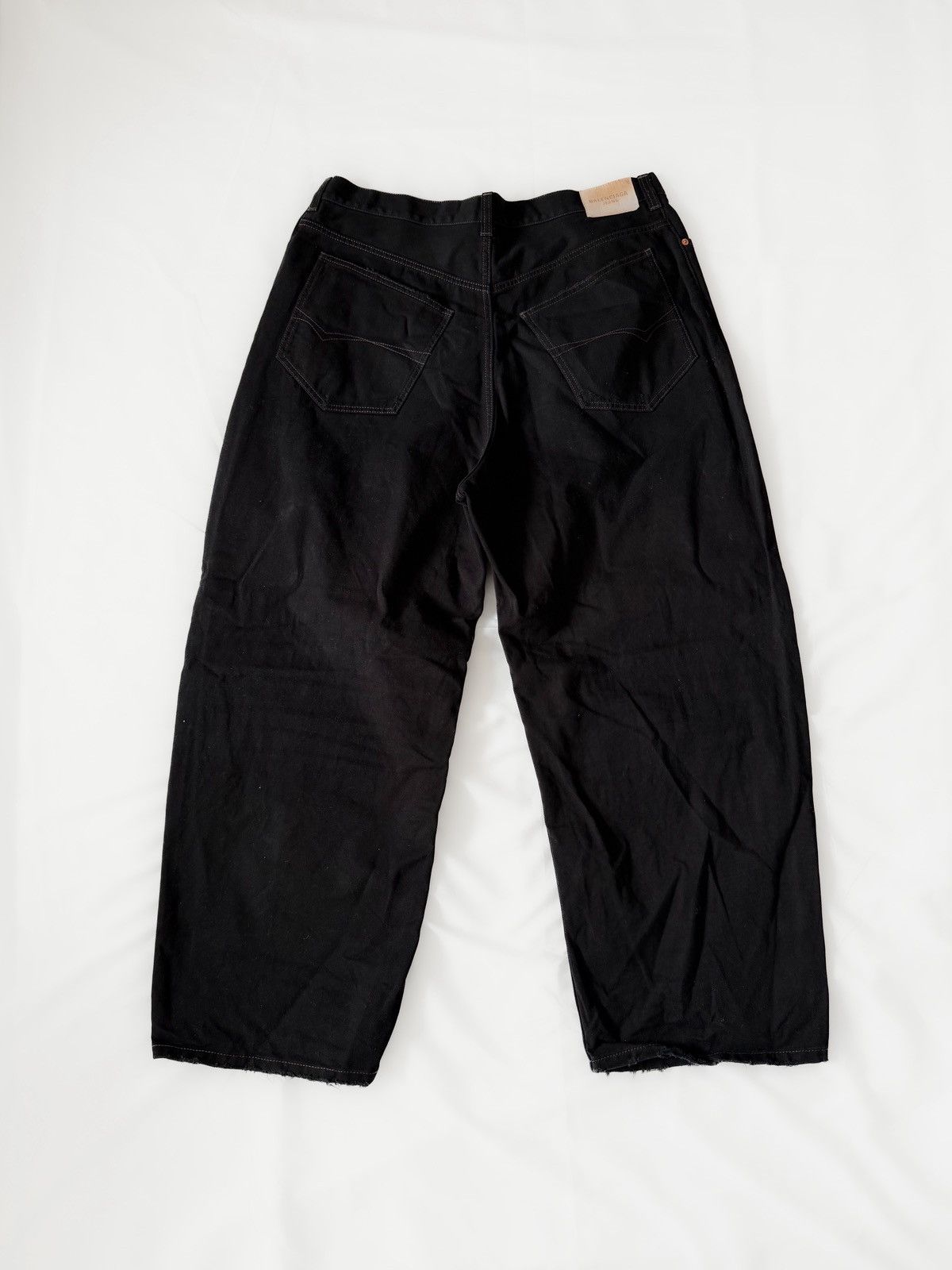 Balenciaga Large Baggy Black Jeans Demna 2022 Size US 36 / EU 52 - 5 Thumbnail