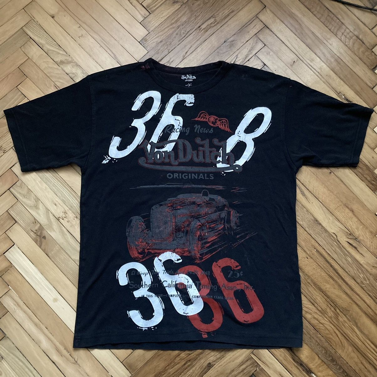 Hysteric Glamour × Vintage × Von Dutch Vintage Y2K Von Dutch Tee Size US M / EU 48-50 / 2 - 1 Thumbnail