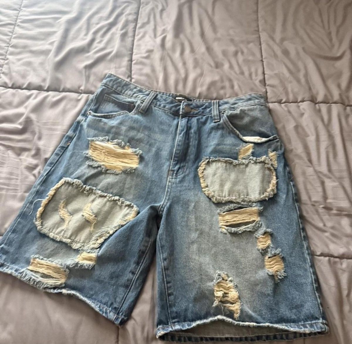 Other Distressed Jorts Size US 32 / EU 48 - 1 Thumbnail
