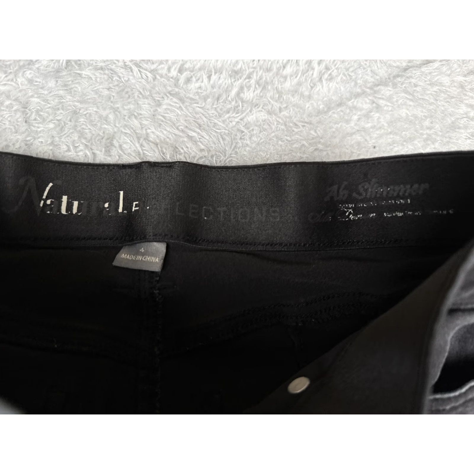 Vintage Natural Reflections Jeans Women 4 Mid Rise Bootcut Denim 28x31 Charcoal Wash 5-Pocket Regular Fit Stretch Slimmer Cotton Blend Blue Womens Boots? Size 27" / US 4 / IT 40 - 6 Thumbnail