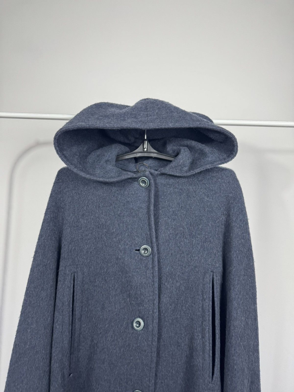 Other Vintage Raymond of London Hooded Wool Cape Cloak Poncho Size US L / EU 52-54 / 3 - 4 Thumbnail