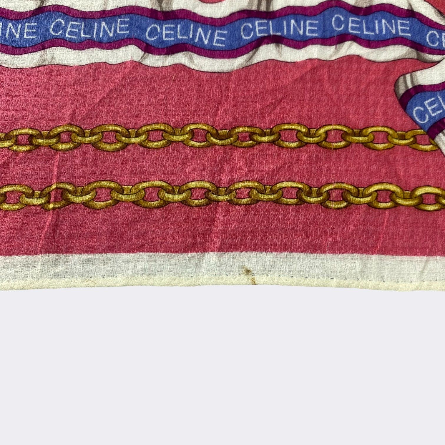 Celine Vintage Celine Handkerchief Neckerchief Bandana H147R Size ONE SIZE - 5 Thumbnail