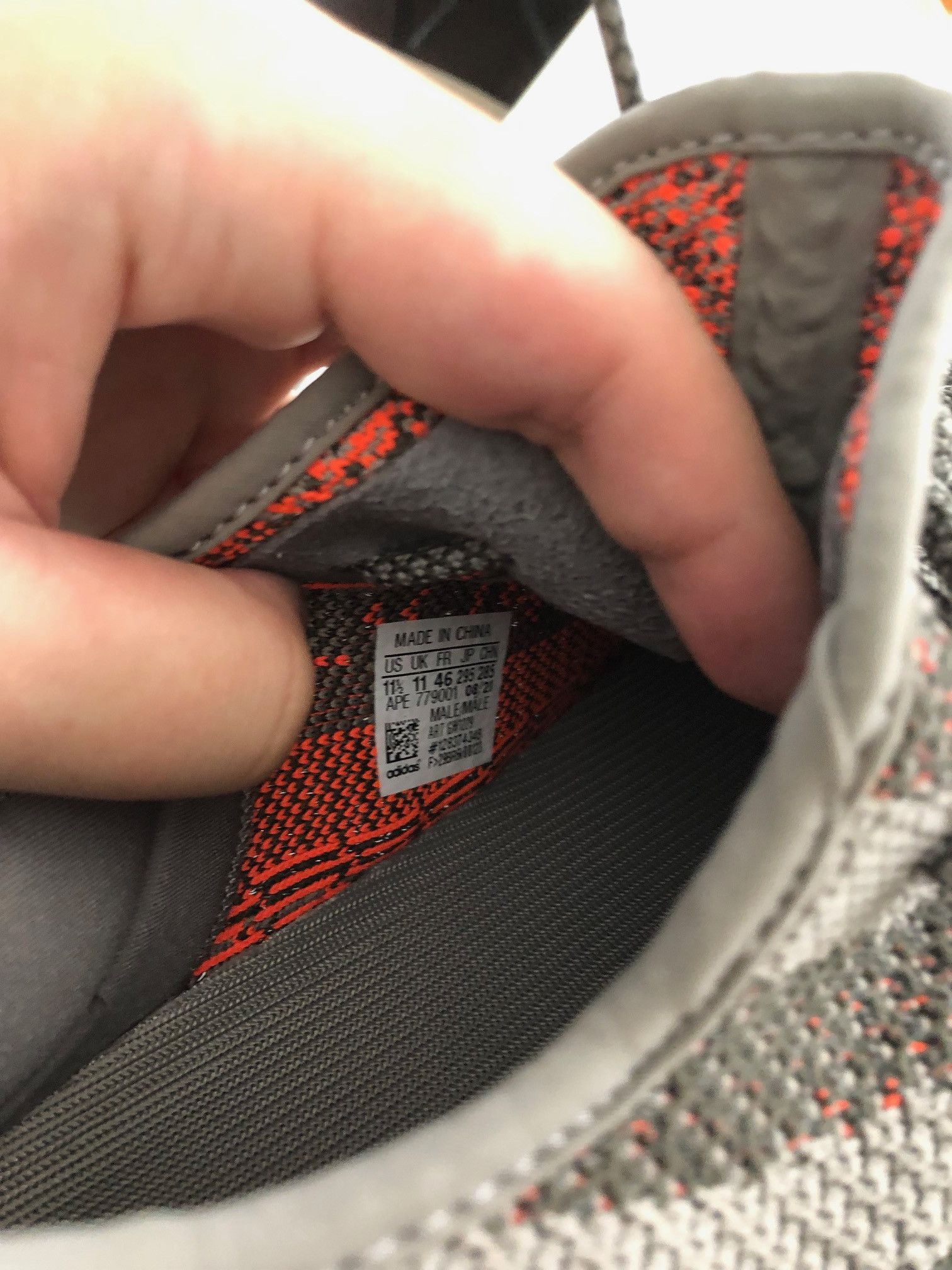 Adidas 350 V2 Low Beluga Reflective Size US 11.5 / EU 44-45 - 5 Thumbnail