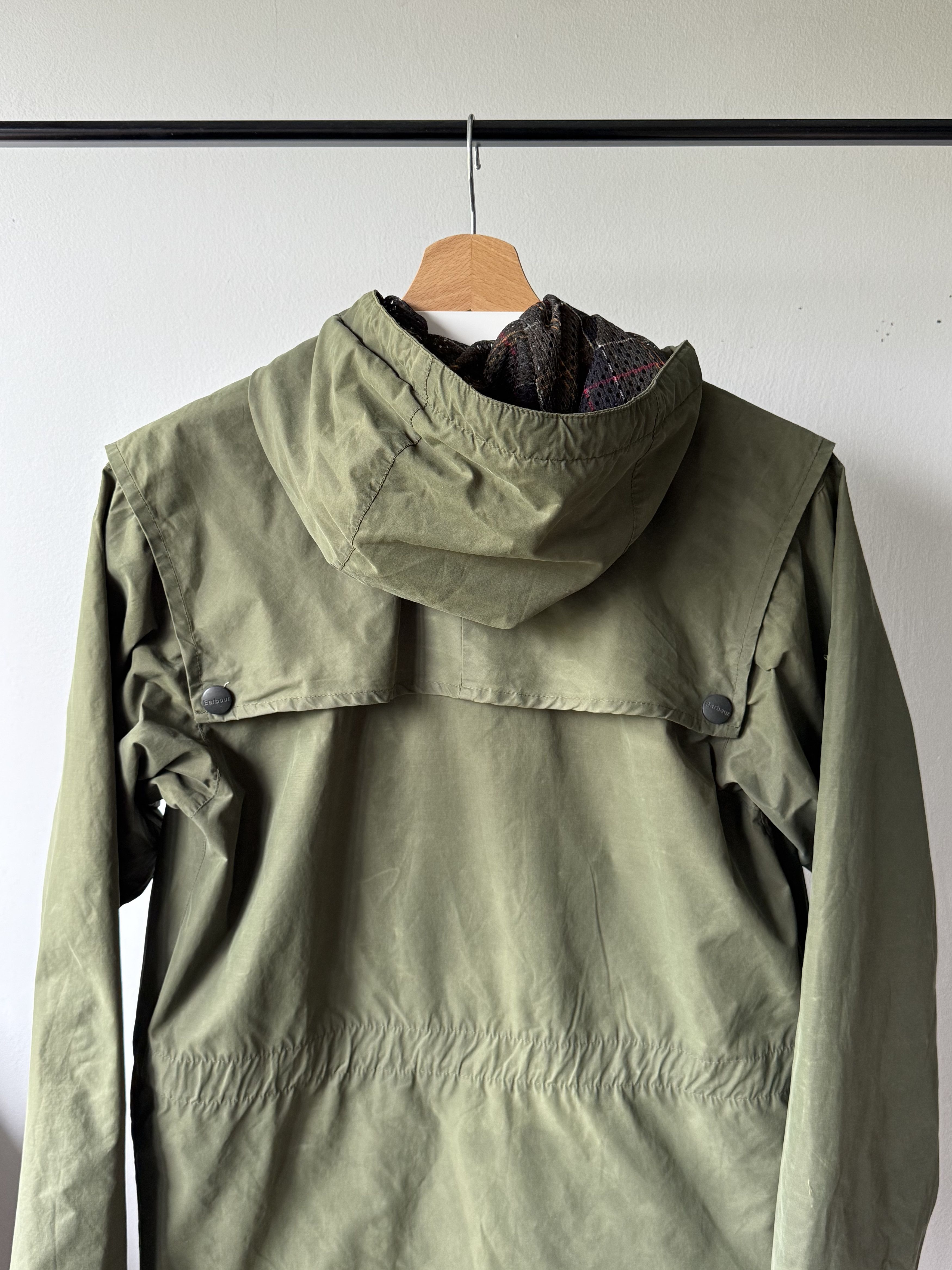 Barbour Barbour T80 Durham Stowaway Classic Breathables Hood Jacket Size US XS / EU 42 / 0 - 5 Thumbnail