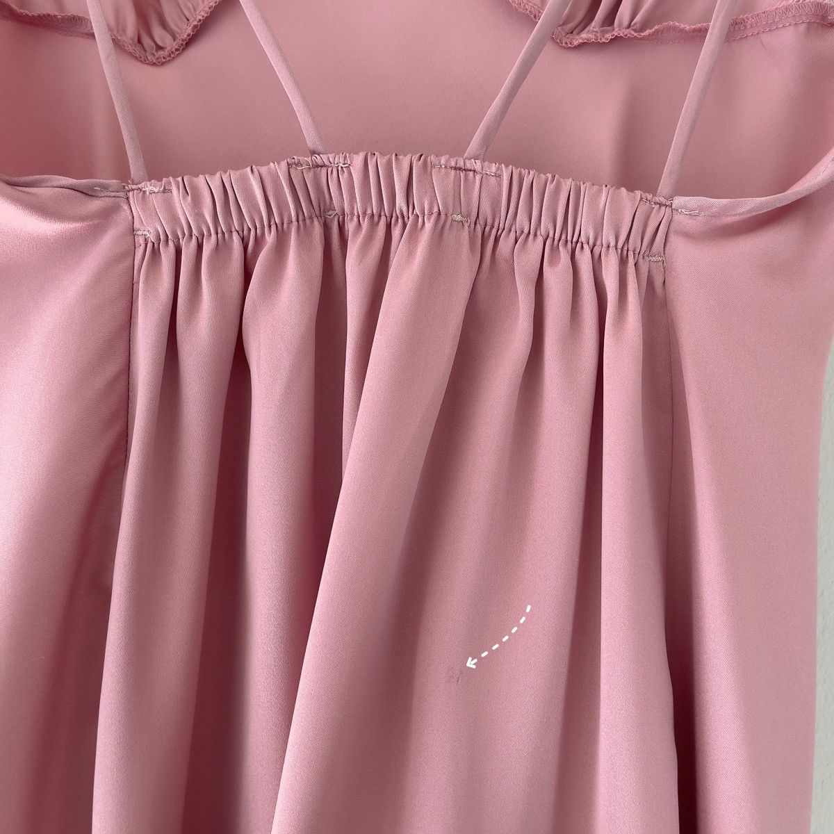 Vintage Lily of France 1990s Dusty Rose Satin Slip Gown (S–M) Size M / US 6-8 / IT 42-44 - 14 Thumbnail
