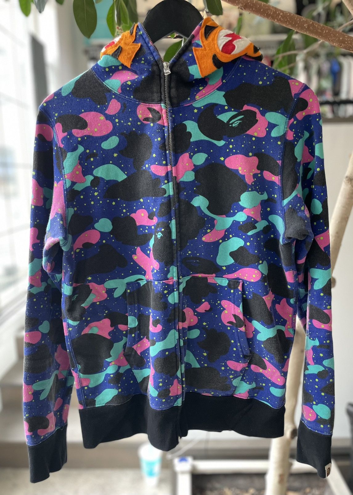 Bape BAPE x Kid Cudi Tiger Full Zip Hoodie Size US M / EU 48-50 / 2 - 2 Thumbnail