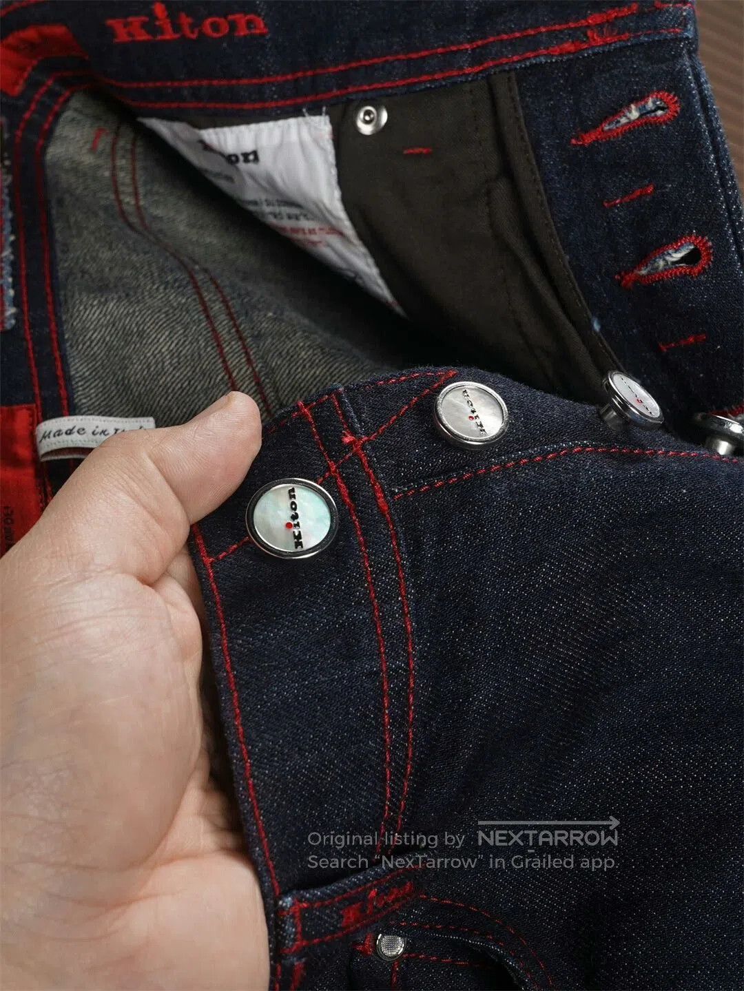Kiton Limited Edition Kiton Denim Jeans. Size US 30 / EU 46 - 4 Thumbnail