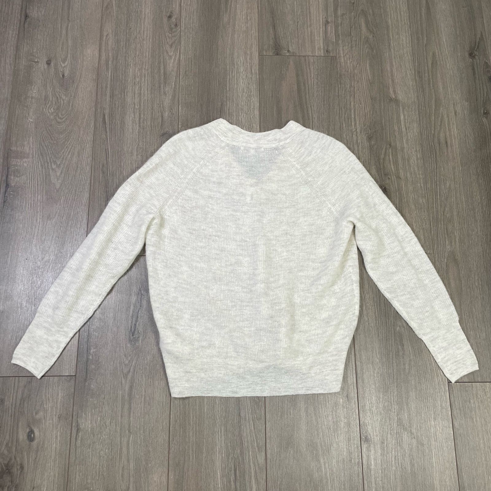 Madewell Madewell Ginny V Neck Oversized Sweater US Women's XXS Size XXS / US 00 / IT 34 - 2 Thumbnail