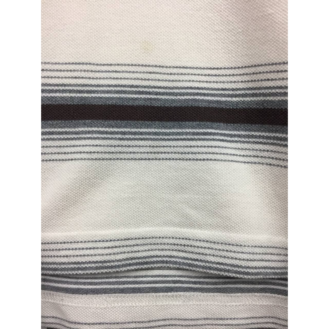 Lacoste × Vintage Vtg Lacoste Small Logo Striped Longsleeve Polo Tee Size US L / EU 52-54 / 3 - 6 Thumbnail