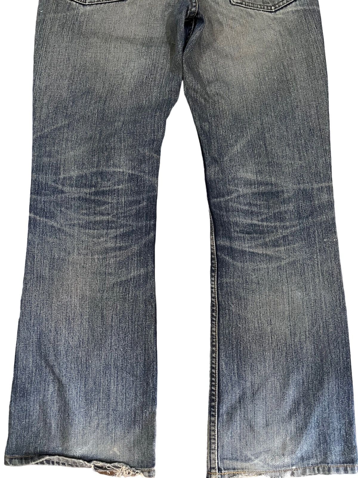 Levi's Vintage Levis Flare 517 MudWash Distressed Style Denim Size US 31 - 8 Thumbnail