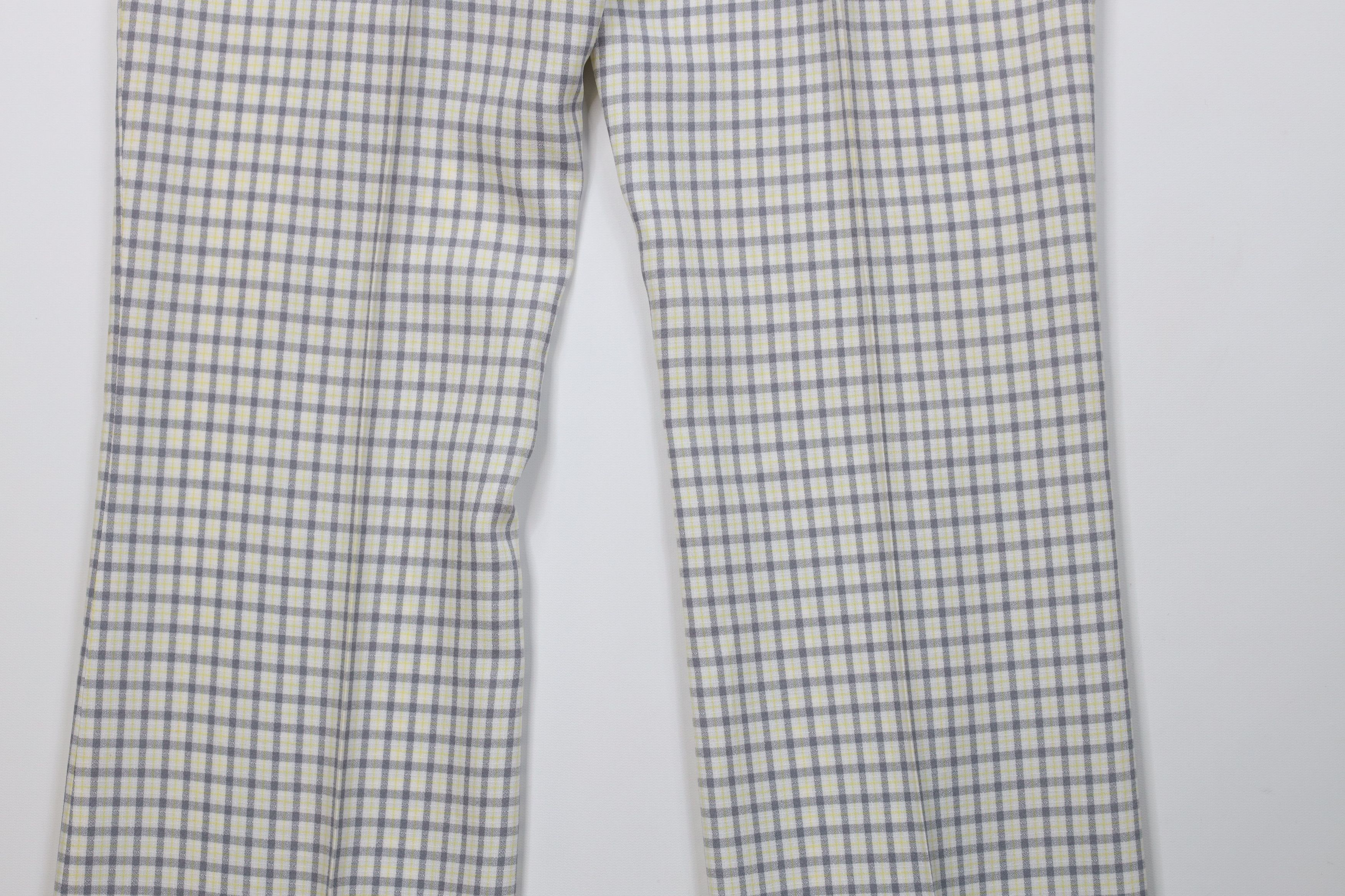 Vintage Vintage 70s Streetwear Bell Bottoms Chino Pants Plaid USA Size US 34 / EU 50 - 13 Thumbnail