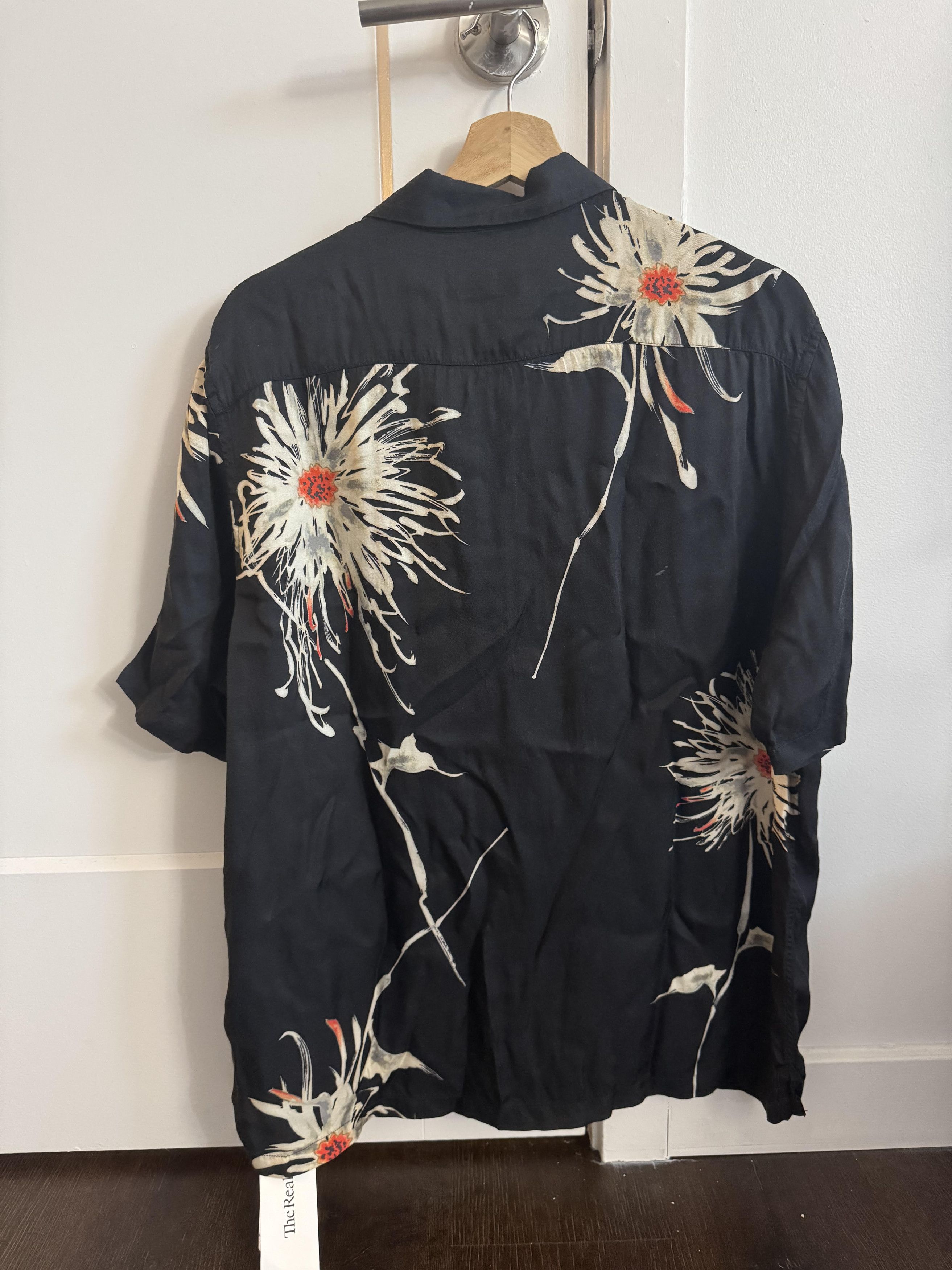 Allsaints AllSaints Viscose "Floral" Shirt Size US L / EU 52-54 / 3 - 2 Thumbnail