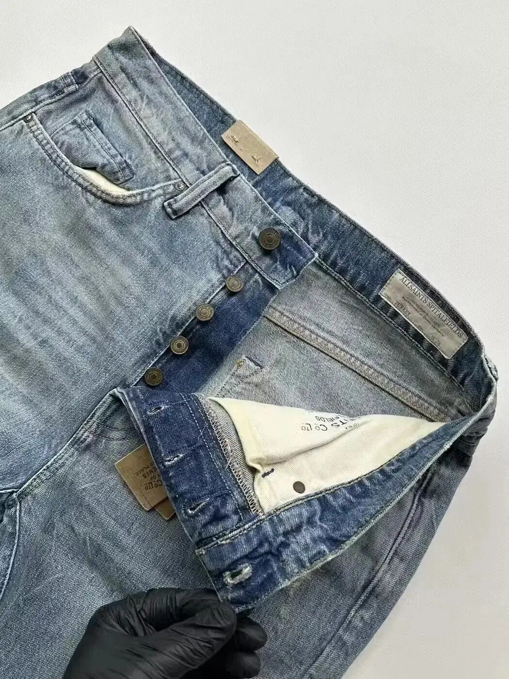 Allsaints Allsaints Jeans (508) Size US 30 / EU 46 - 4 Thumbnail