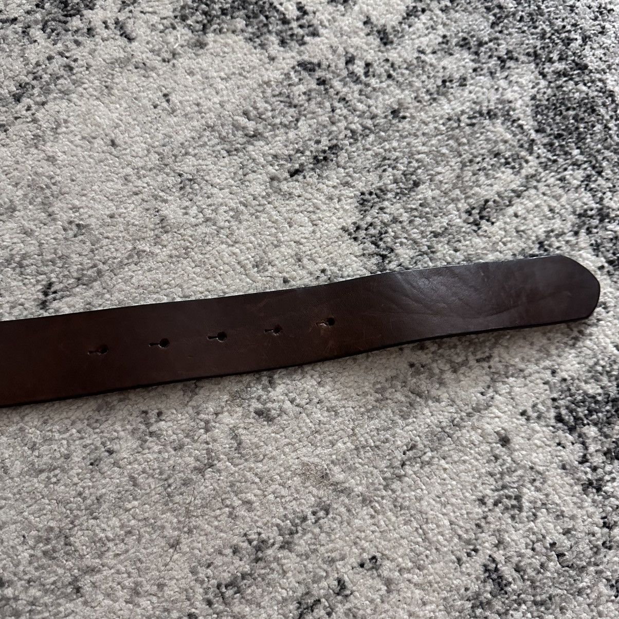 Nudie Jeans Nudie Jeans Leather Belt Italy 🇮🇹 Design Size ONE SIZE - 7 Thumbnail
