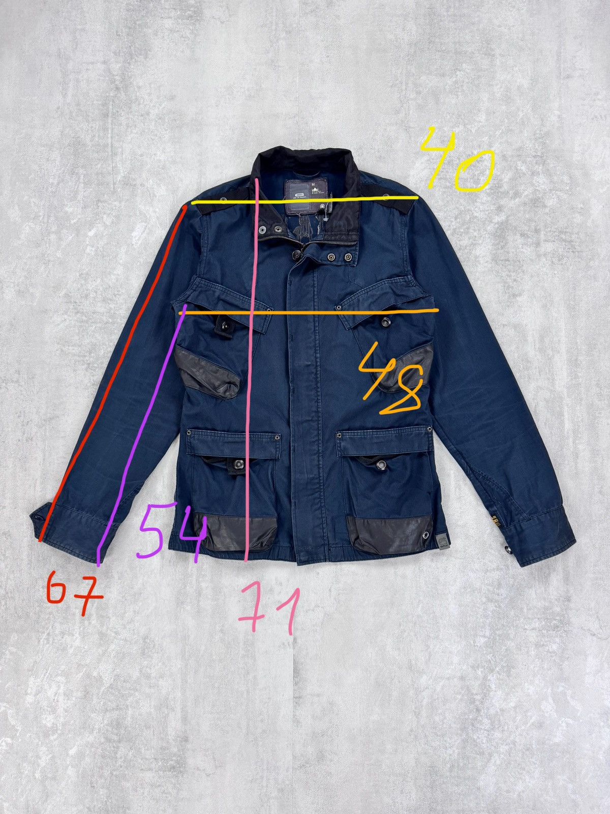 G-Star G-star RAW South SHIRT L/S M65 Cargo Light Jacket Mens Size US M / EU 48-50 / 2 - 13 Thumbnail